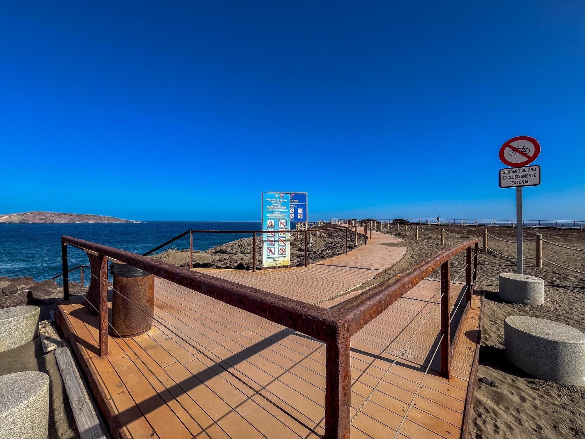 Playa Del El Burrero Vista Al Mar Lightbooking Ingenio Esterno foto